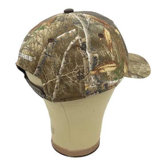 Realtree Edge Camo Embroidered Antlers Logo Snapback Cap Trucker Hunter Hat NEW - Picture 12 of 12